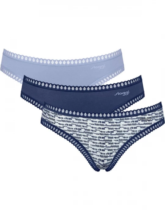 Foto van product SLOGGI Slip ' Blue GO Crush ' lichtblauw / donkerblauw