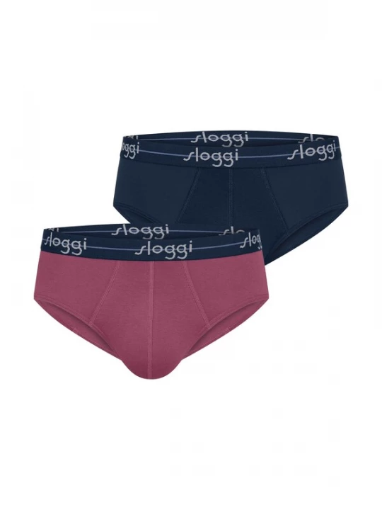 Foto van product SLOGGI Slip 'Blue Start' violetblauw / donkerrood