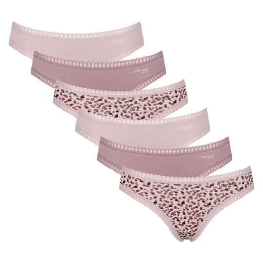 Foto van product SLOGGI Slip bruin / rosa
