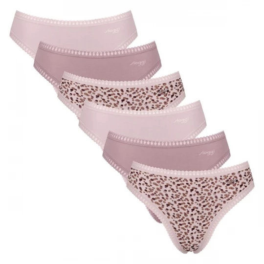 Foto van product SLOGGI Slip bruin / rosa / oudroze