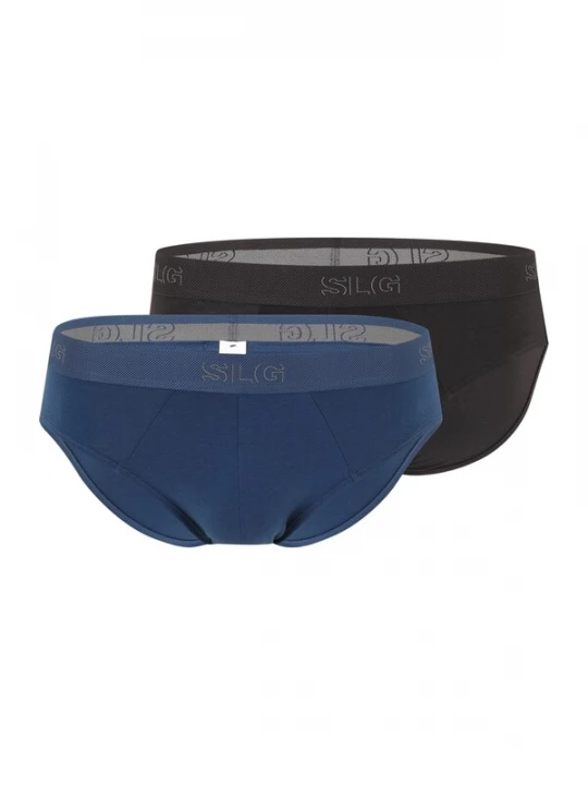 Foto van product SLOGGI Slip donkerblauw / zwart