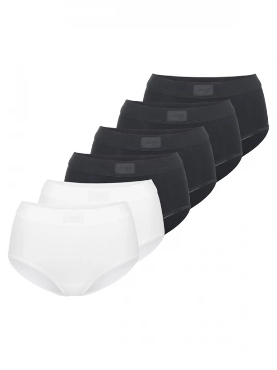 Foto van product SLOGGI Slip 'Double Comfort T' zwart gemêleerd