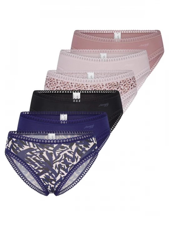 Foto van product SLOGGI Slip 'GO Crush' gemengde kleuren