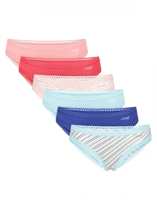 Foto van product SLOGGI Slip 'GO Crush' gemengde kleuren