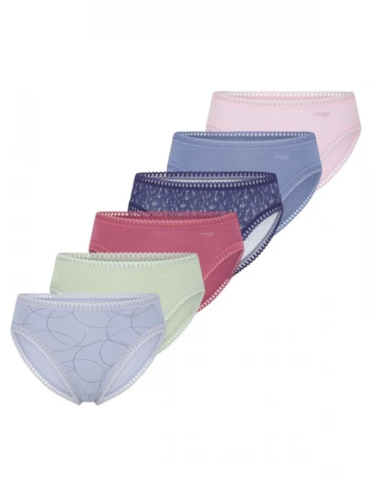 Foto van product SLOGGI Slip 'GO Crush' gemengde kleuren