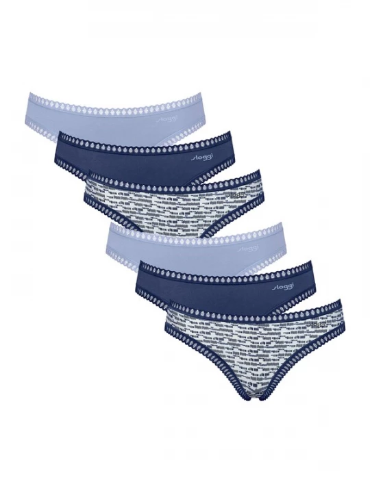 Foto van product SLOGGI Slip 'GO Crush' lichtblauw / donkerblauw