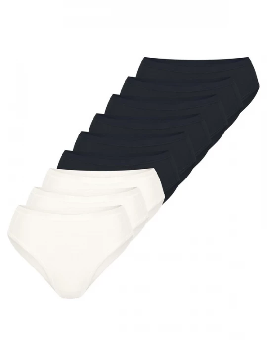 Foto van product SLOGGI Slip 'GO Daily Cotton' zwart gemêleerd