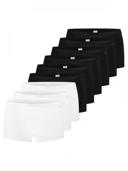 Foto van product SLOGGI Slip 'GO Daily Cotton' zwart gemêleerd