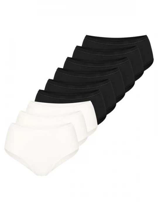 Foto van product SLOGGI Slip 'GO Daily Cotton' zwart gemêleerd