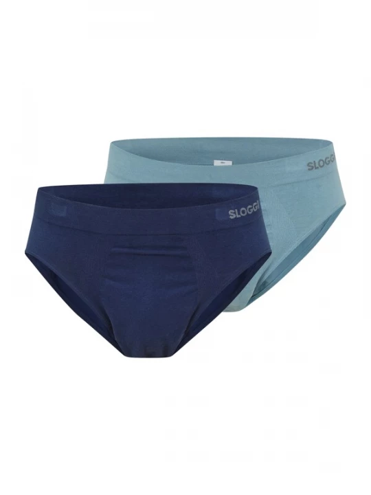 Foto van product SLOGGI Slip 'GO' smoky blue / donkerblauw