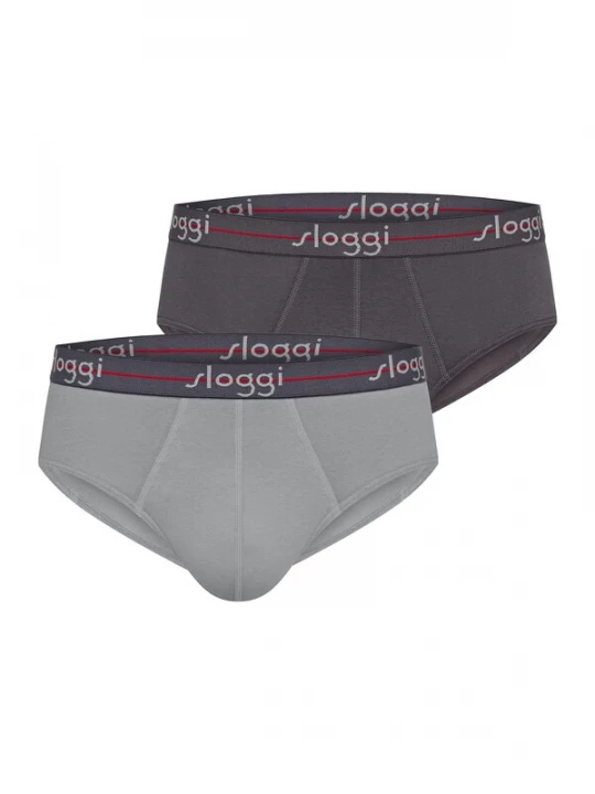 Foto van product SLOGGI Slip grijs / lichtgrijs