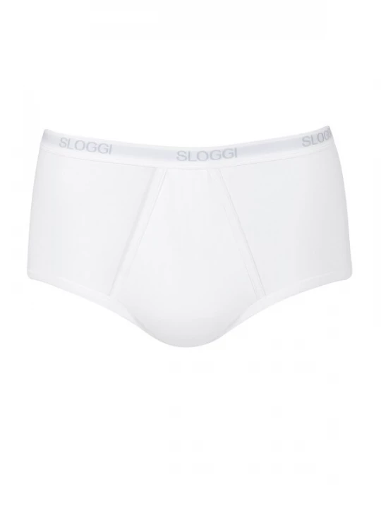 Foto van product SLOGGI Slip grijs / wit