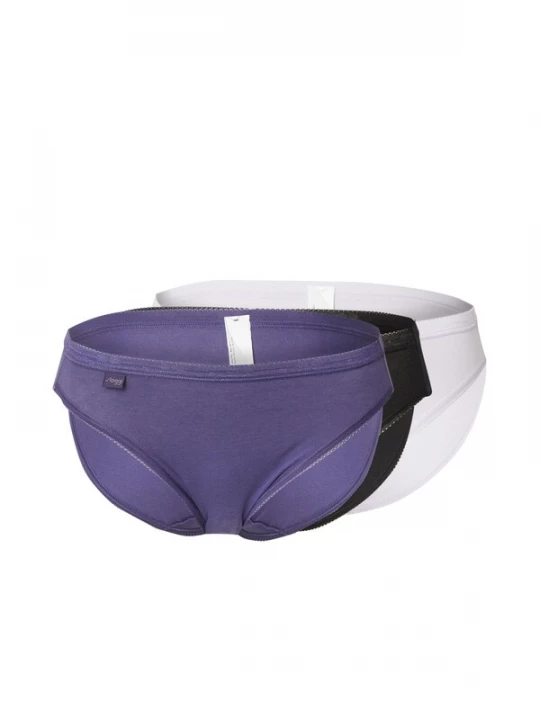 Foto van product SLOGGI Slip indigo / zwart / wit