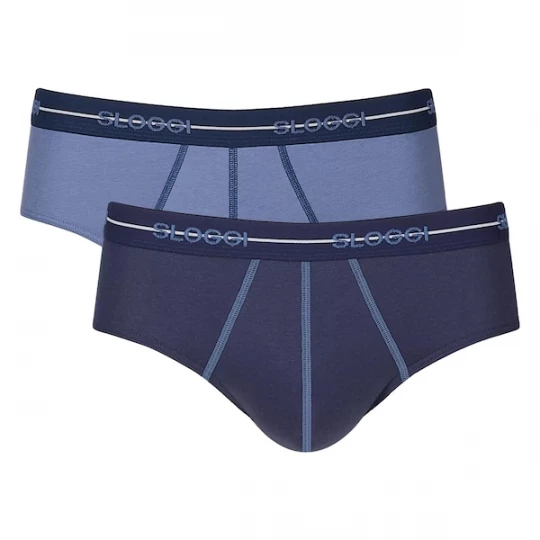 Foto van product SLOGGI Slip opaal / donkerblauw