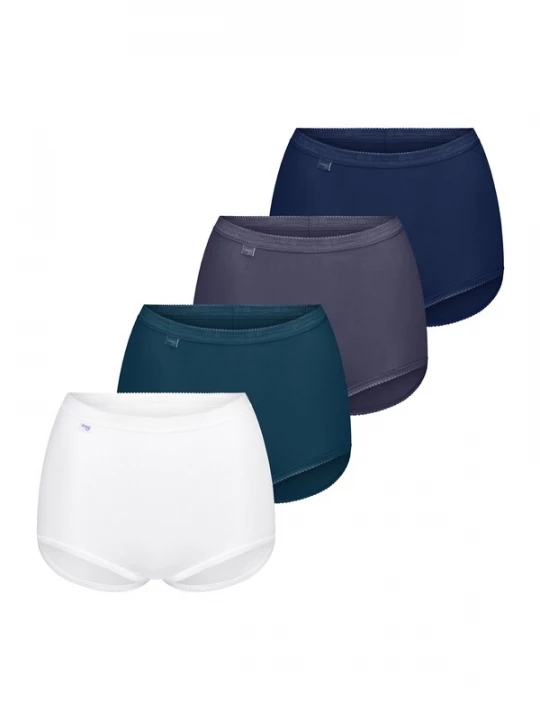 Foto van product SLOGGI Slip ' Originals Basic ' blauw / groen / lila / wit