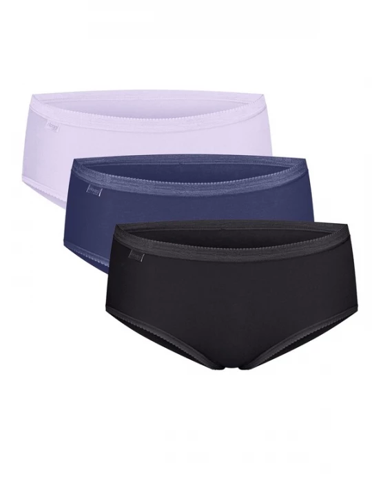 Foto van product SLOGGI Slip 'Originals Basic H' lila / sering / zwart