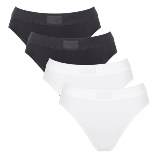Foto van product SLOGGI Slip zwart / wit