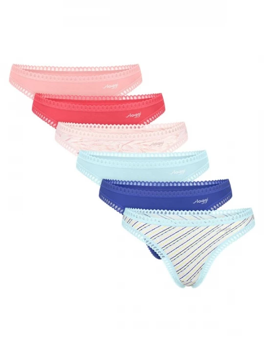 Foto van product SLOGGI String 'GO Crush' gemengde kleuren