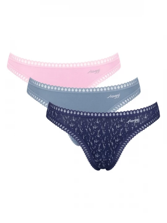 Foto van product SLOGGI String 'GO Crush' gemengde kleuren