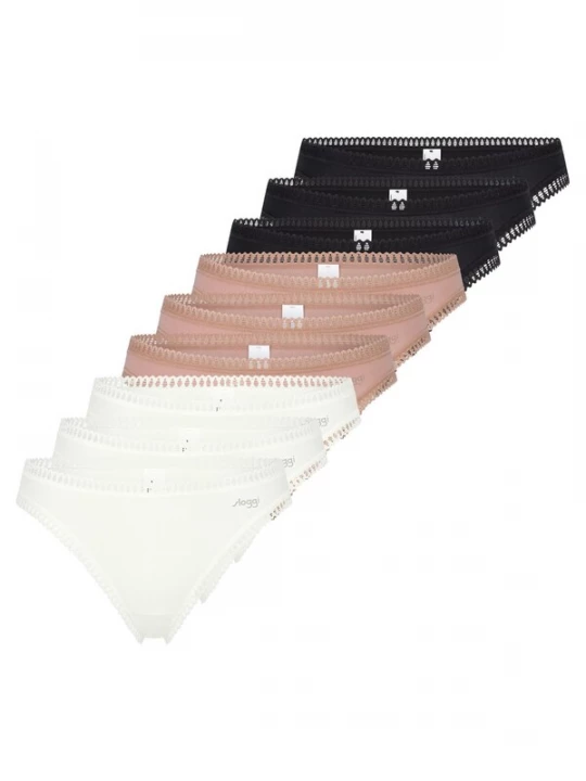 Foto van product SLOGGI String 'GO Crush' gemengde kleuren