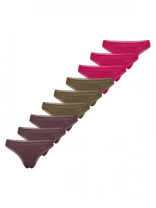Foto van product SLOGGI String 'GO Crush' gemengde kleuren