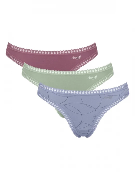 Foto van product SLOGGI String 'GO Crush' gemengde kleuren