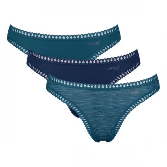 Foto van product SLOGGI String marine / turquoise