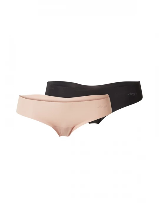 Foto van product SLOGGI String 'ZERO Microfibre 2.0' beige / zwart