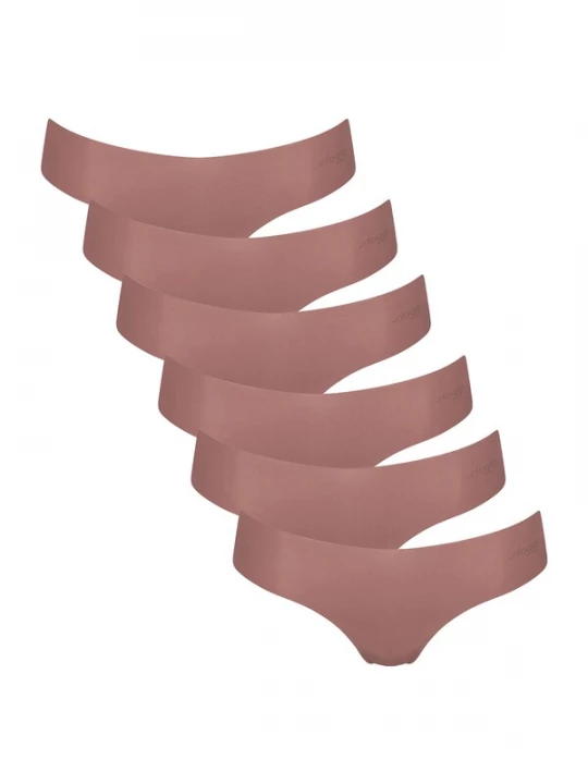 Foto van product SLOGGI String ' ZERO Microfibre 2.0 Hipstring ' bruin / mauve