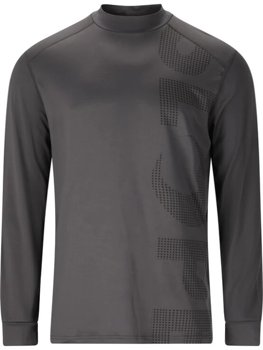 Foto van product SLOPE Functioneel shirt 'Riggs' donkergrijs / zwart