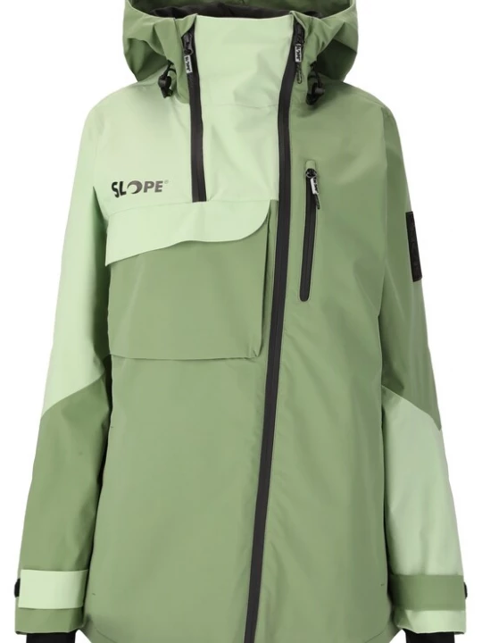 Foto van product SLOPE Outdoorjas 'Zuko' groen / lichtgroen