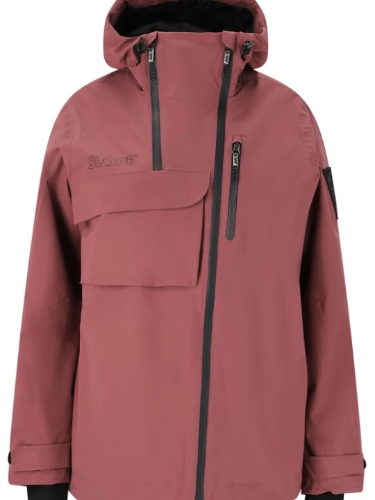 Foto van product SLOPE Outdoorjas 'Zuko' watermeloen rood