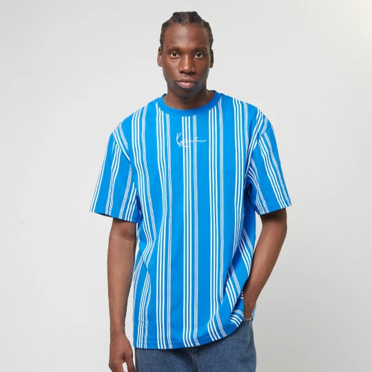 Foto van product Small Signature Striped Tee Karl Kani blauw