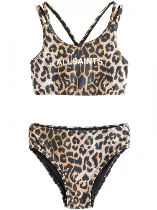 Foto van product smALLSAINTS Bikini lichtbruin / zwart / wit