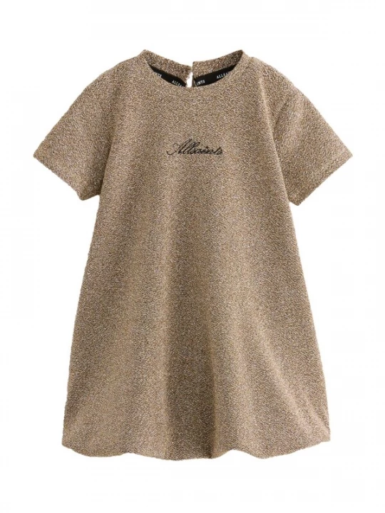 Foto van product smALLSAINTS Jurk goud / zwart