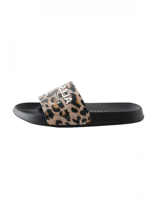 Foto van product smALLSAINTS Sandalen 'Underground' pueblo / cappuccino / zwart / wit