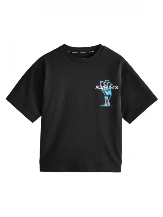 Foto van product smALLSAINTS Shirt lichtblauw / lichtrood / zwart / wit