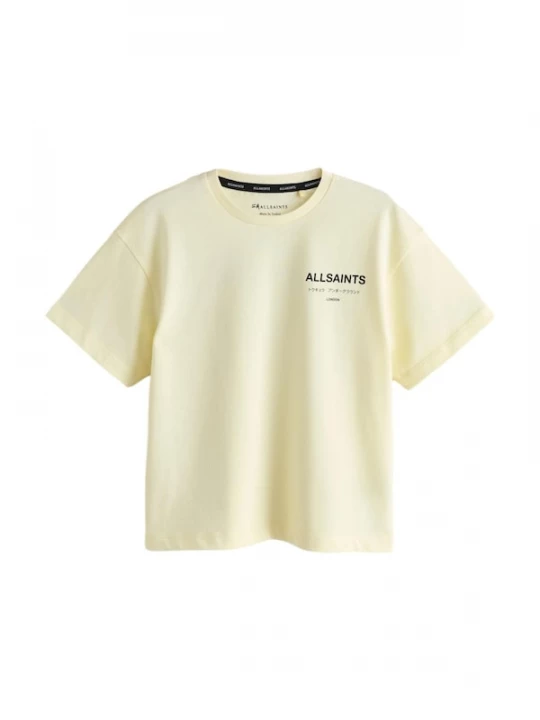 Foto van product smALLSAINTS Shirt lichtgeel / zwart