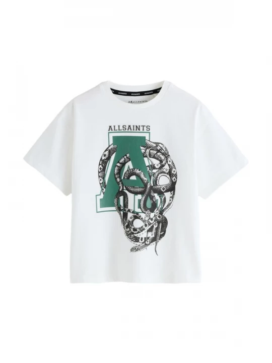Foto van product smALLSAINTS Shirt smaragd / zwart / wit
