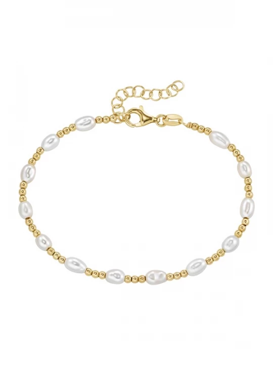 Foto van product Smart Jewel Armband goud / wit