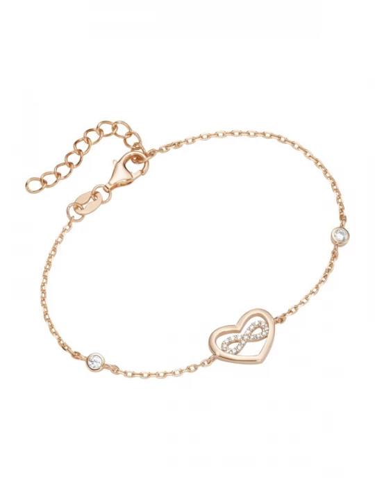 Foto van product Smart Jewel Armband rose-goud / transparant