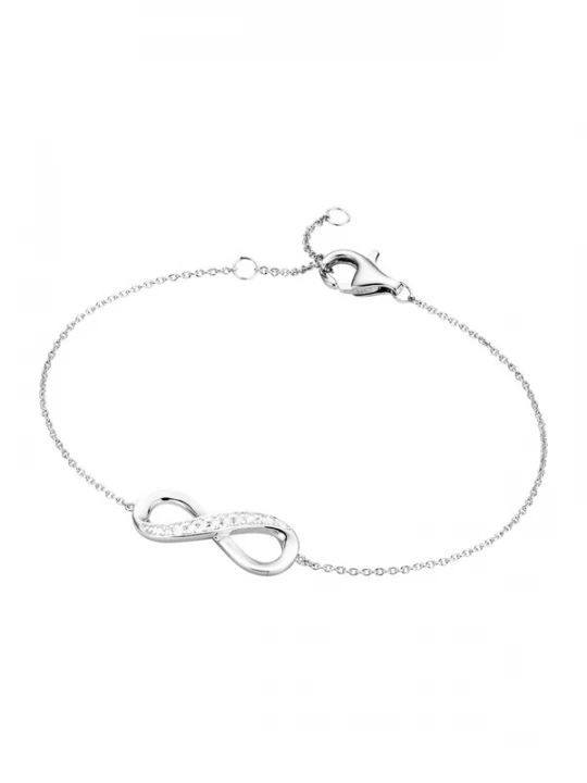 Foto van product Smart Jewel Armband zilver / transparant