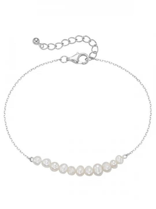 Foto van product Smart Jewel Armband zilver / wit