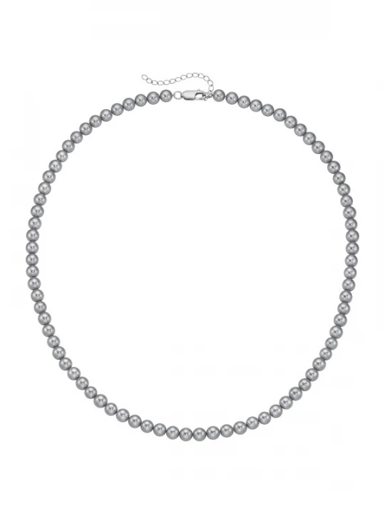 Foto van product Smart Jewel Ketting donkergrijs / zilver