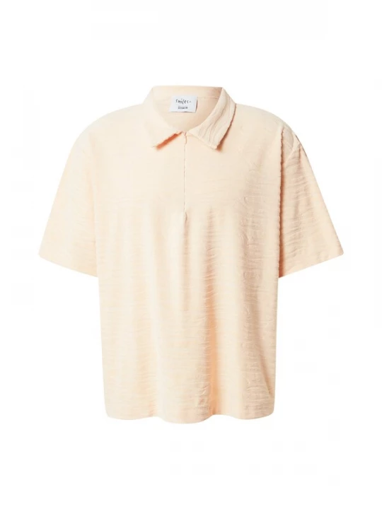 Foto van product Smiles Shirt 'Tristan' pasteelgeel