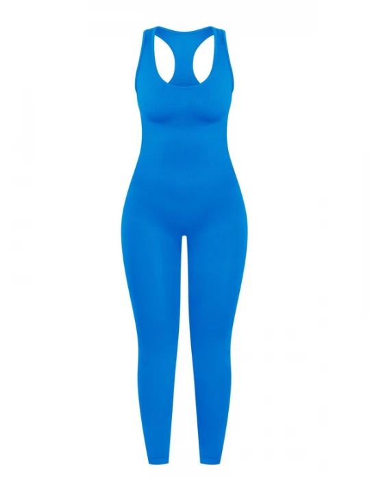 Foto van product Smilodox Jumpsuit ' Seamless Elsie ' blauw
