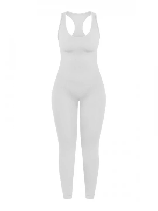 Foto van product Smilodox Jumpsuit ' Seamless Elsie ' lichtgrijs