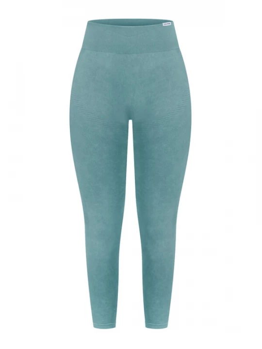Foto van product Smilodox Leggings ' Batik Scrunch ' donkergroen