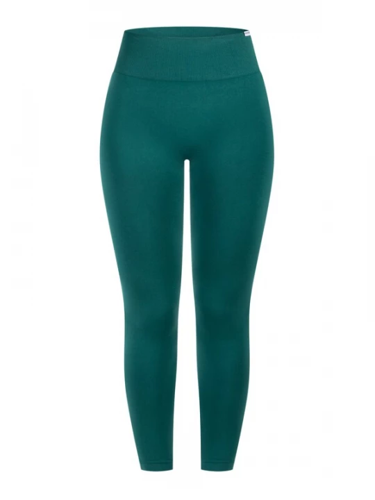Foto van product Smilodox Leggings 'Slayton Scrunch' donkergroen