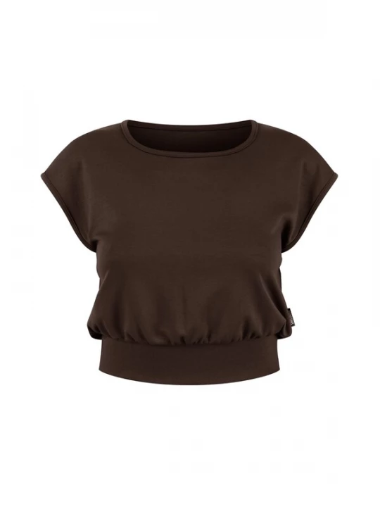 Foto van product Smilodox Shirt ' Jorina ' bruin
